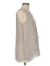 J. McLaughlin Gray Sleeveless Blouse Size M - photo 4