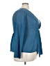 Shein 100% Polyester Blue 3/4 Sleeve Blouse Size 3X - photo 4
