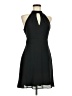 Express Outlet 100% Polyester Solid Black Cocktail Dress Size 6 - photo 1