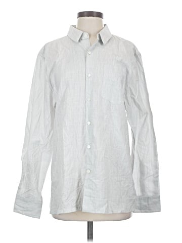 James Perse Long Sleeve Button-Down Shirt (view 1)