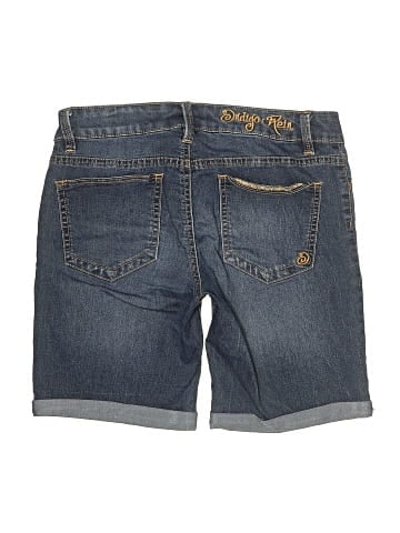 Indigo Rein Denim Shorts (view 2)