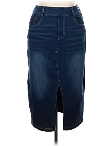 Halara Denim Skirt (view 1)