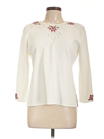 Draper's & Damon's 3/4 Sleeve Blouse (view 1)