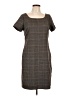Jonathan Martin Tweed Brown Casual Dress Size 10 - photo 1