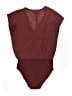 Forever 21 Solid Burgundy Bodysuit Size S - photo 2