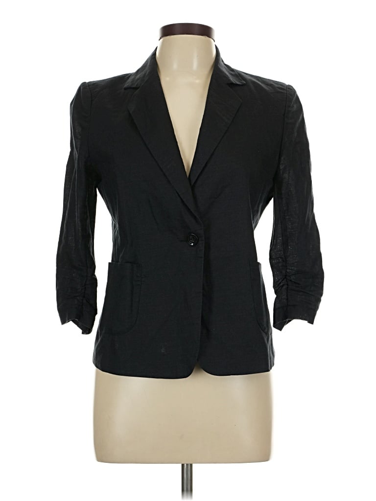 Pre-owned Forever 21 Blazer Jacket In Black