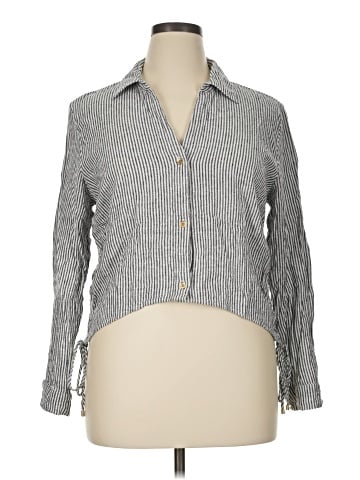 MICHAEL Michael Kors Long Sleeve Button-Down Shirt (view 1)