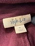 Style&Co Burgundy Jacket Size XL - photo 6