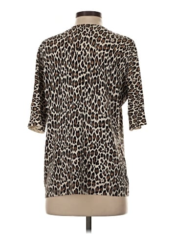 Chico's 3/4 Sleeve Silk Top (view 2)