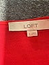 Ann Taylor LOFT 100% Polyester Red Short Sleeve Top Size S - photo 6