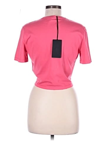 Versace Cotton Safety Pin Crop T-shirt (view 2)