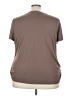Appropriate Behavior Paisley Brown Short Sleeve T-Shirt Size 4X - photo 2