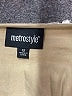 Metrostyle 100% Cotton Tan Blazer Size 12 - photo 6