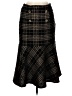 Joseph Ribkoff Plaid Black Formal Skirt Size 10 - photo 1