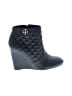 Tory Burch 100% Leather Black Wedges Size 9 - photo 1