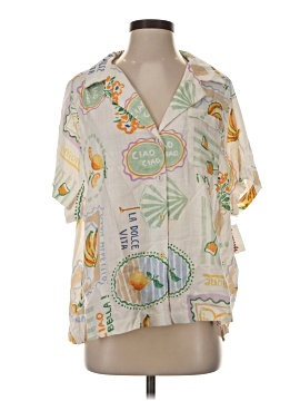 Paper Heart Short Sleeve Blouse