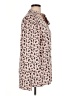 Worthington 100% Polyester Animal Print Pink 3/4 Sleeve Blouse Size XL (tall) - photo 4