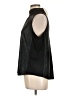 Allison Joy Metallic Black Sleeveless Blouse Size L - photo 5