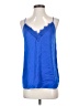 Naked Zebra 100% Polyester Blue Sleeveless Blouse Size S - photo 1