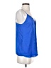 Naked Zebra 100% Polyester Blue Sleeveless Blouse Size S - photo 4