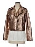 By Anthropologie Metallic Gold Jacket Size M - photo 1