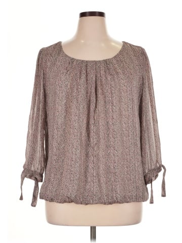 Roz & Ali 3/4 Sleeve Blouse (view 1)