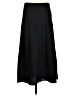 J.Crew 100% Polyester Solid Black Formal Skirt Size S - photo 1