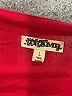 Tramp 100% Rayon Red Long Sleeve Blouse Size L - photo 7