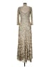 Theia Ivory Cocktail Dress Size 6 - photo 2