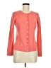 August Silk 100% Nylon Orange Cardigan Size M - photo 1