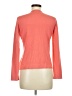 August Silk 100% Nylon Orange Cardigan Size M - photo 2
