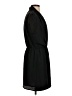 Aqua 100% Polyester Solid Black Casual Dress Size XS - photo 4