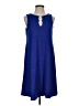 MSK Blue Casual Dress Size S - photo 1