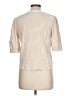 Democracy 100% Cotton Ivory 3/4 Sleeve Blouse Size L - photo 2