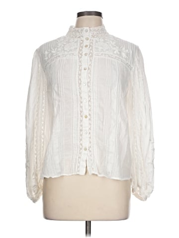 LoveShackFancy Long Sleeve Blouse (view 1)