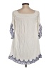 Express 100% Rayon Ivory Casual Dress Size XS - photo 2