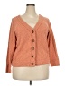 TWO by Vince Camuto Orange Cardigan Size XXL - photo 1