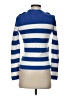 525 America 100% Cotton Stripes Blue Pullover Sweater Size XS - photo 2