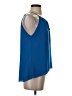 Veronica M. Blue Sleeveless Blouse Size S - photo 4