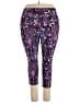 LIVI Floral Purple Active Pants Size 22 Plus - photo 1