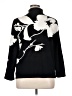 Chico's Floral Black Pullover Sweater Size XL (3) - photo 2