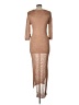 Wow Couture Tan Casual Dress Size L - photo 2