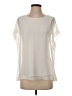 Vince Camuto 100% Polyester Ivory Short Sleeve Blouse Size XS - photo 1