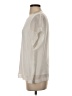 Vince Camuto 100% Polyester Ivory Short Sleeve Blouse Size XS - photo 5