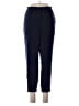 Ann Taylor 100% Polyester Solid Blue Casual Pants Size 10 - photo 1