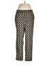 Boden Print Gold Casual Pants Size 8 (petite) - photo 1