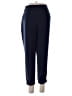 Ann Taylor 100% Polyester Solid Blue Casual Pants Size 10 - photo 2
