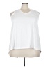LIVI White Sleeveless Top Size 22 Plus - photo 1