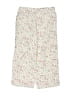 Assorted Brands Floral Ivory Pink Casual Pants Size 3 - photo 1