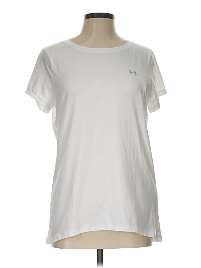 Pre-owned Under Armour Active T-shirt In White
